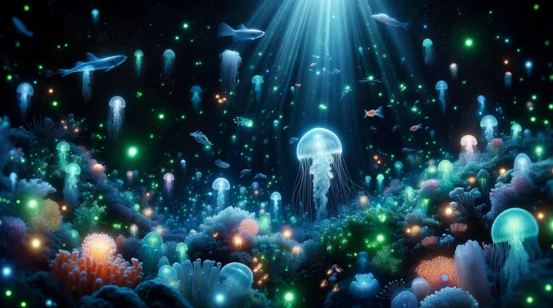 Enchanting World of Bioluminescent Animals