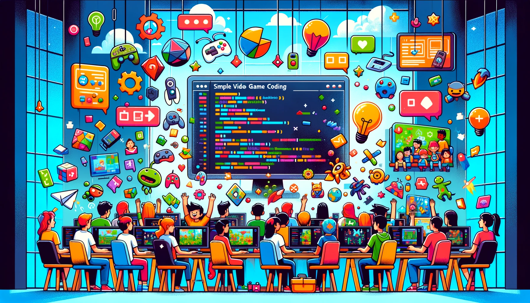 Learn Simple Video Game Coding: A Beginner's Guide To Creating Your Own ...