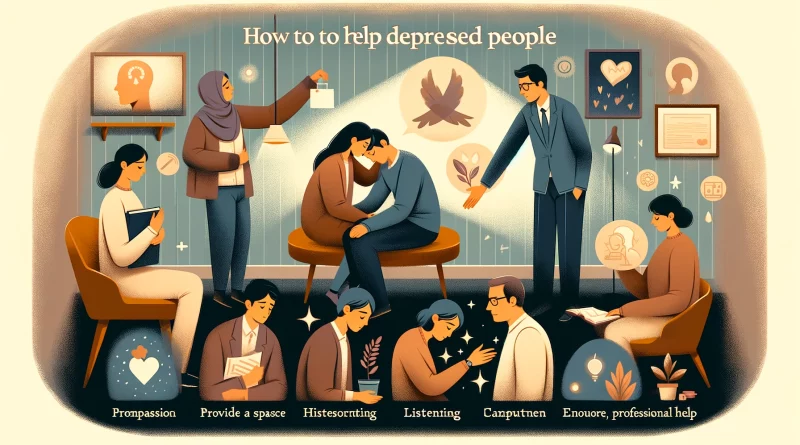 How to Help Depressed People